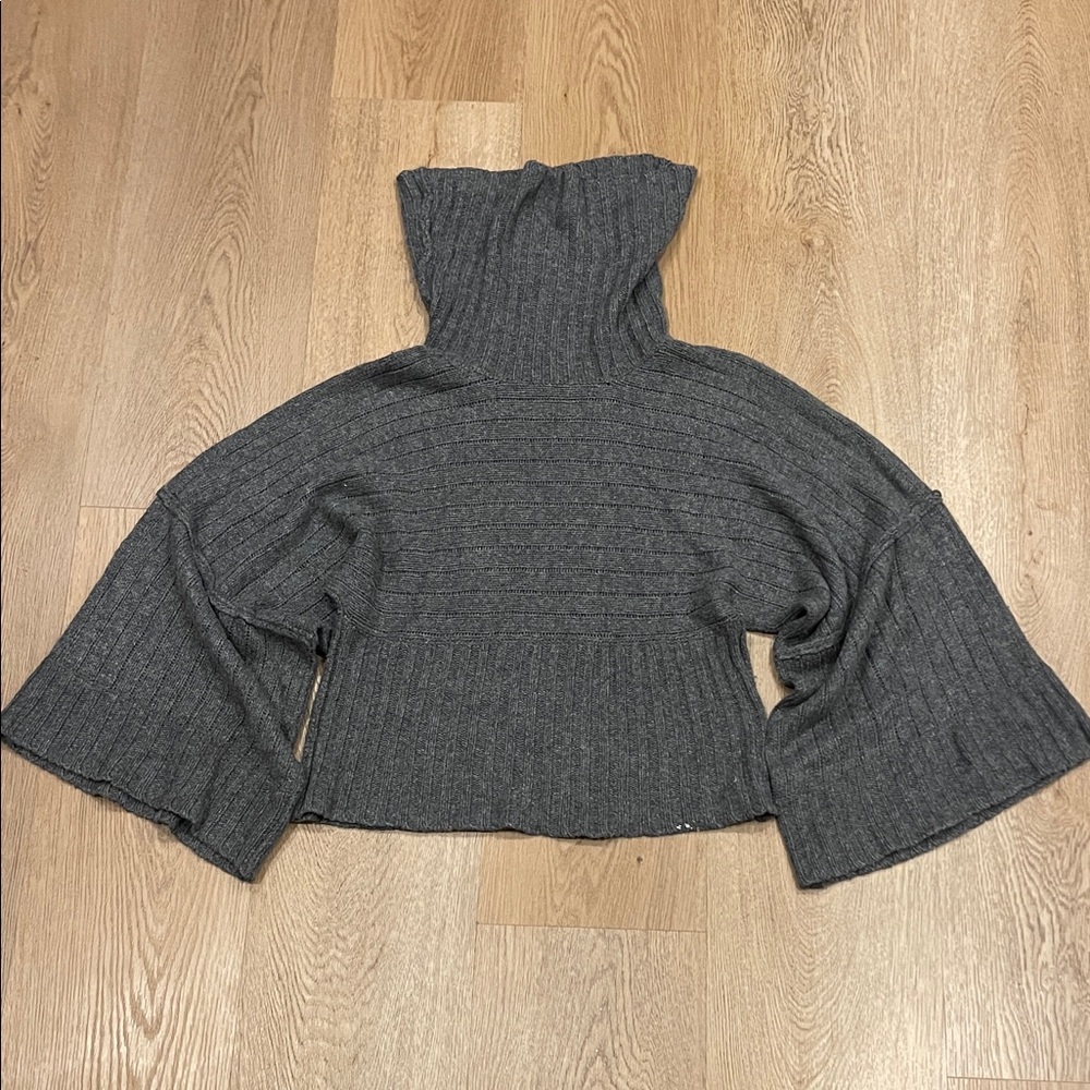 Calvin Klein Grey Knit Turtleneck